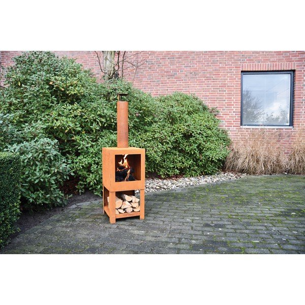 Hranatý terasový krb Esschert Design-image-1