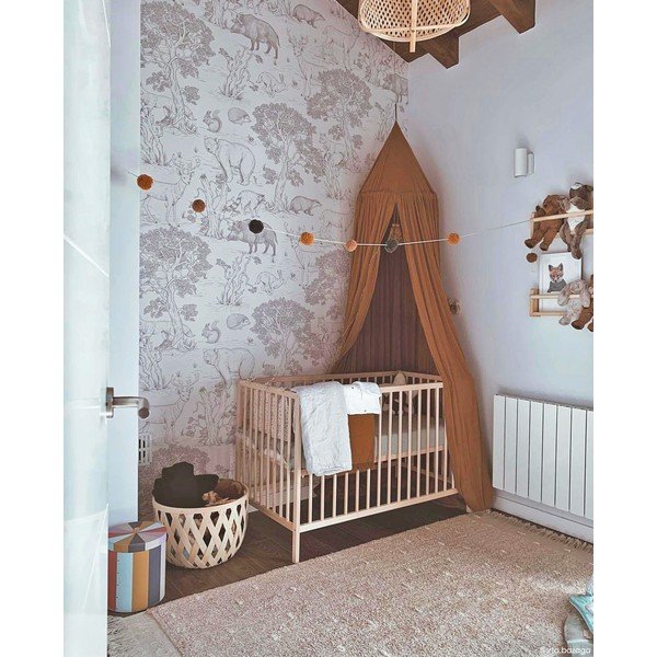 Béžový pratelný ručně tkaný bavlněný koberec 140x200 cm Woods Symphony Linen – Lorena Canals-image-3