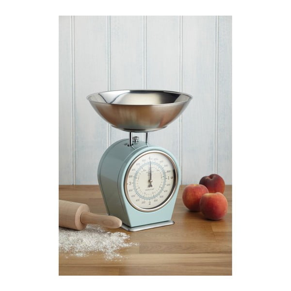 Modrá kuchyňská váha Kitchen Craft Living Nostalgia, nosnost 4 kg-image-1