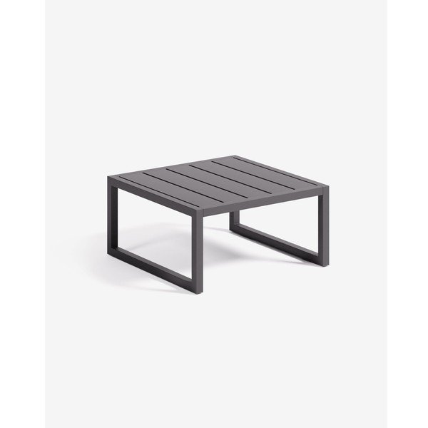 Hliníkový zahradní odkládací stolek 60x60 cm Comova – Kave Home-image-2