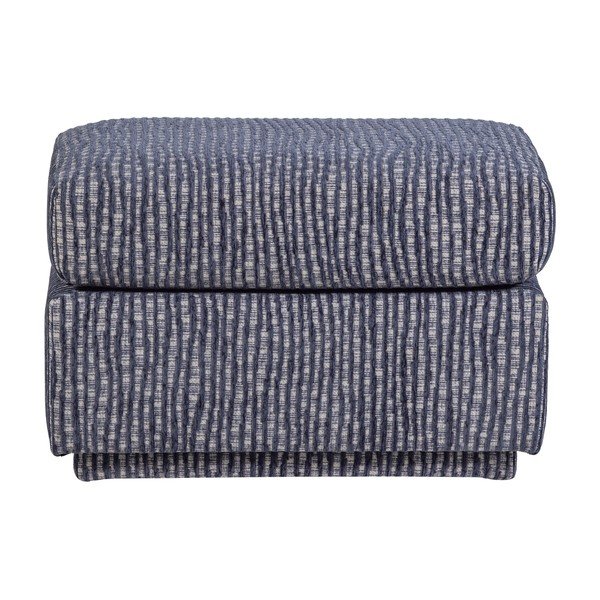 Šedomodrá čalouněná podnožka Lou – WOOOD-image-2