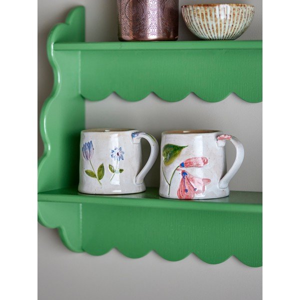 Krémové keramické hrnky v sadě 2 ks 430 ml Camilla – Bloomingville-image-1