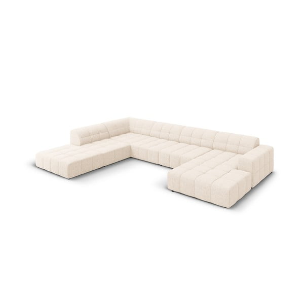 Krémová rohová pohovka (levý roh/do "U") Chicago – Cosmopolitan Design-image-3