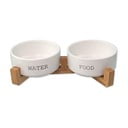 Keramický set misek s podstavcem pro psa ø 13 cm Dog Fantasy – Plaček Pet Products