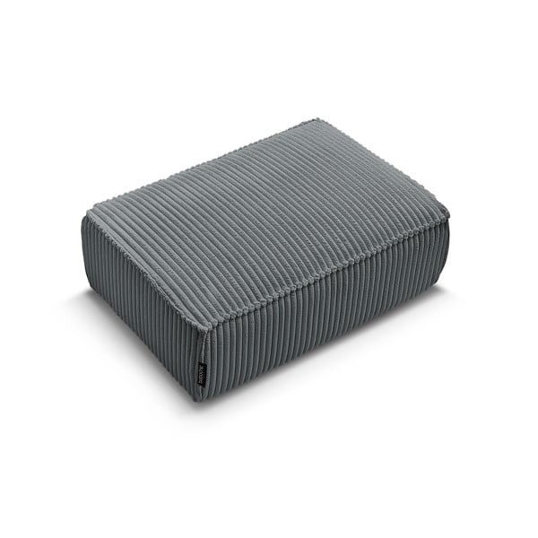 Tmavě šedá manšestrová podnožka Chelsea – Bobochic Paris-image-4