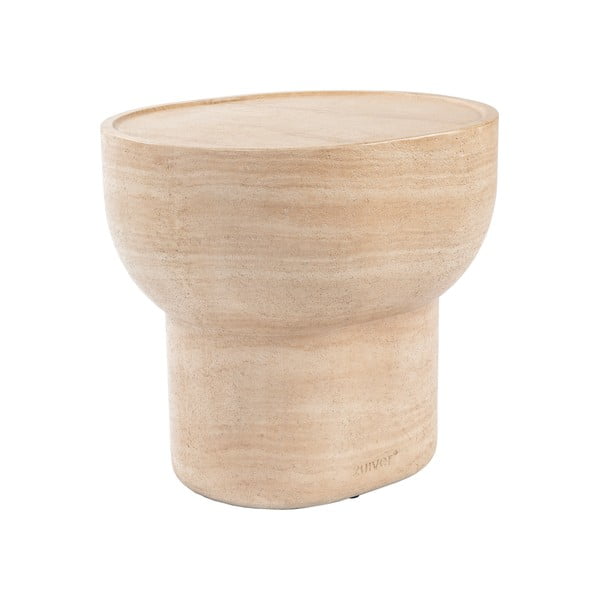 Odkládací stolek v dekoru kamene 42x50 cm Noble – Zuiver