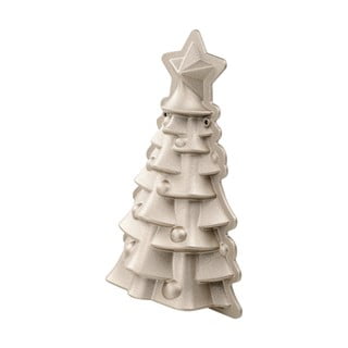 Béžová hliníková forma na pečení Dr. Oetker White Christmas Baking, 16 x 26 cm