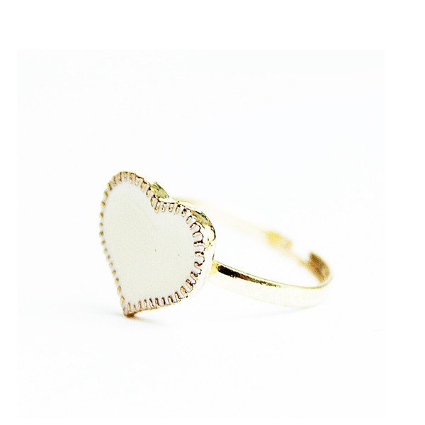 Prsten White Heart-image-1