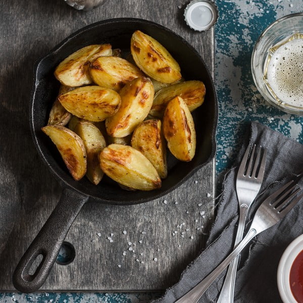 Grilovací litinová pánev ø 25 cm LITINA – Orion-image-1