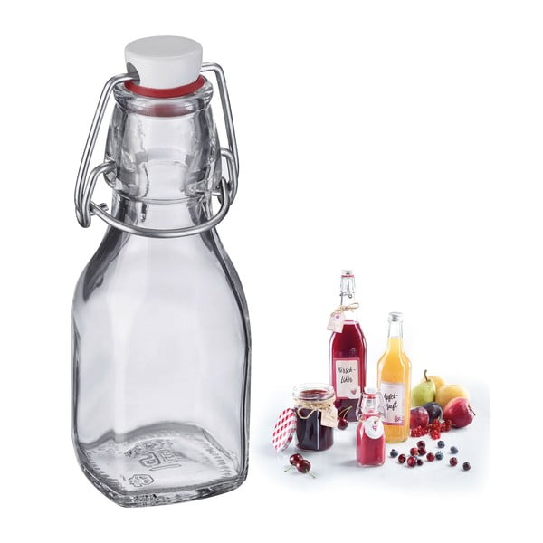 Skleněná lahev s třmenovým uzávěrem Westmark, 125 ml-image-1