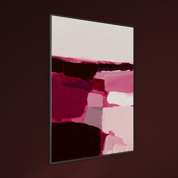 Tištěný obraz s rámem/na plátně 70x100 cm Berry Blocks – Styler-image-1