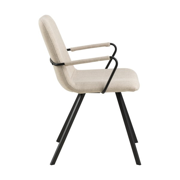 Krémové jídelní židle v sadě 2 ks Selina – Actona-image-4