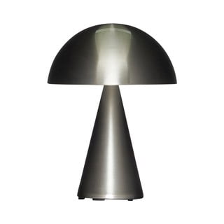 Tmavě šedá LED stmívatelná stolní lampa (výška 20 cm) Mush – Hübsch