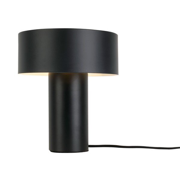 Černá stolní lampa Leitmotiv Tubo, výška 23 cm-image-4