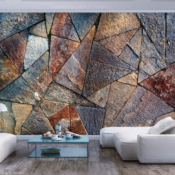 Velkoformátová tapeta Artgeist Colourful Pavement Tiles, 400 x 280 cm-image-1