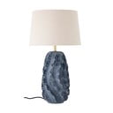 Bílo-modrá stolní lampa Natika - Bloomingville