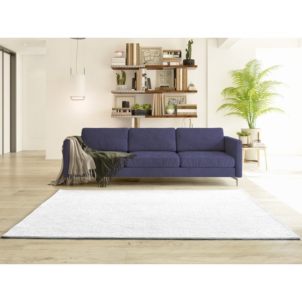 Krémový koberec z mikrovlákna 160x220 cm Coraline Liso – Universal-image-2