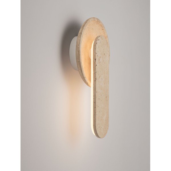 Béžové kamenné LED nástěnné svítidlo Mavis – Nova Luce-image-4