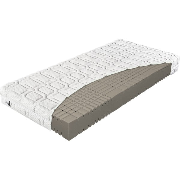 Středně tvrdá pěnová oboustranná matrace 120x200 cm Nightfly Magic - Materasso-image-2