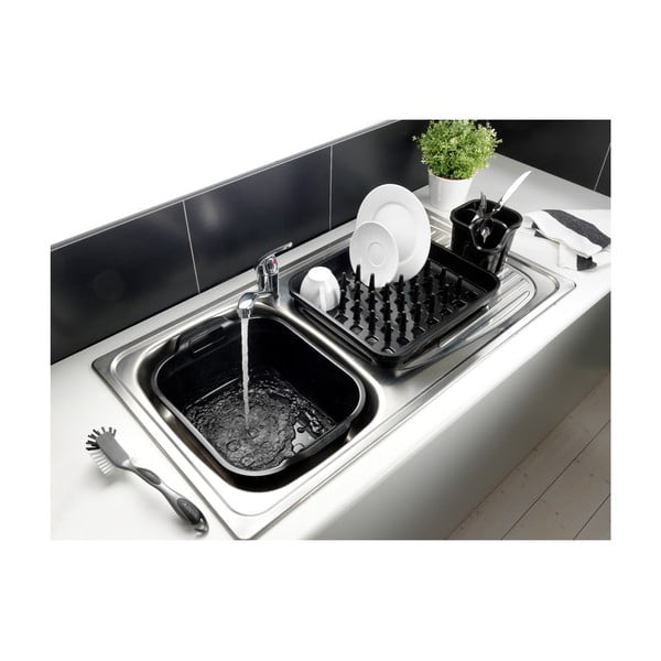 Černý odkapávač na příbory Addis Signature-image-1