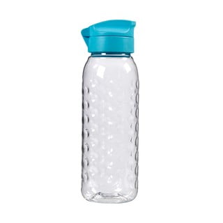 Láhev s modrým víčkem Curver Dots, 450 ml