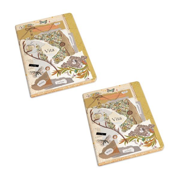 Sešity v sadě 2 ks 192 stránek formát A5 Vita – Kartos-image-1