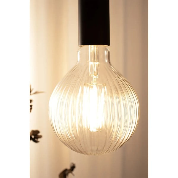 Teplá LED filamentová žárovka E27, 4 W Lines – Markslöjd-image-2