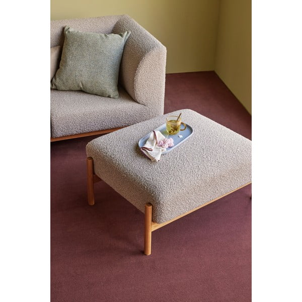 Šedý taburet Moment – Hübsch-image-1