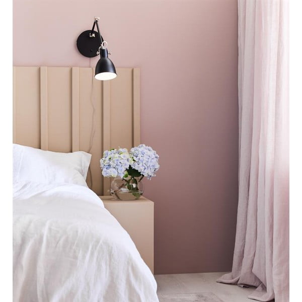 Černá nástěnná lampa Markslöjd House, délka ramene 84,5 cm-image-2