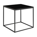 Černý odkládací stolek House Nordic Vita, 45 x 45 cm