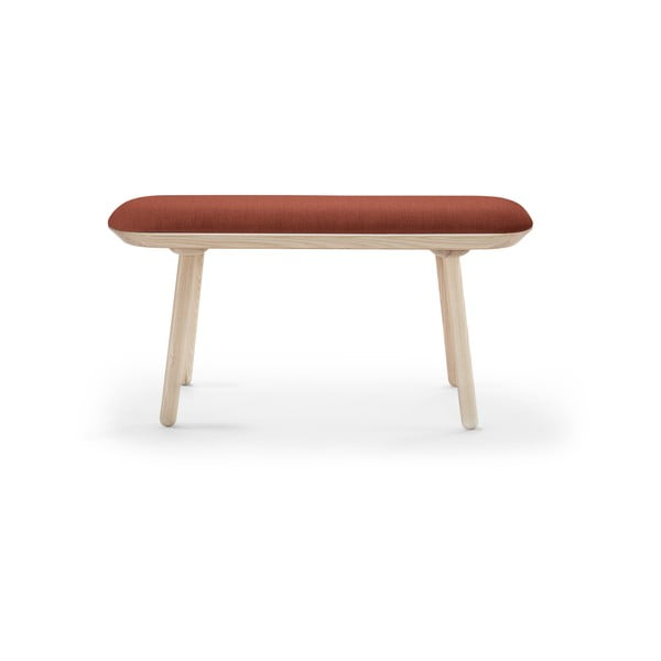 Koňakově hnědá lavice EMKO Naïve, 100 cm-image-2