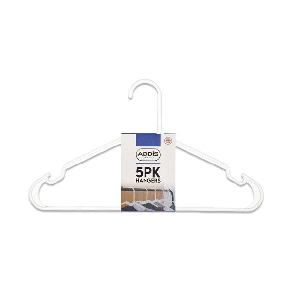 Plastová ramínka v sadě 5 ks – Addis-image-2