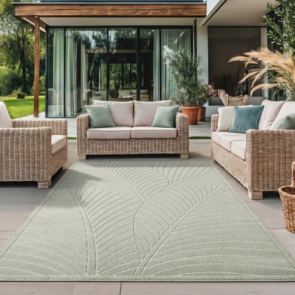 Zelený vnitřní a venkovní koberec 120x170 cm Nova 1203 – Ayyildiz Carpets-image-1
