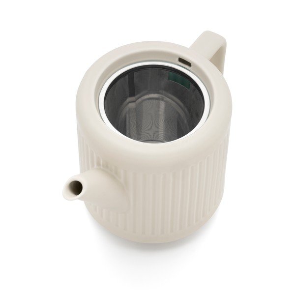Bílá porcelánová konvice na čaj se sítkem 1,2 l Skagen – Bredemeijer-image-4