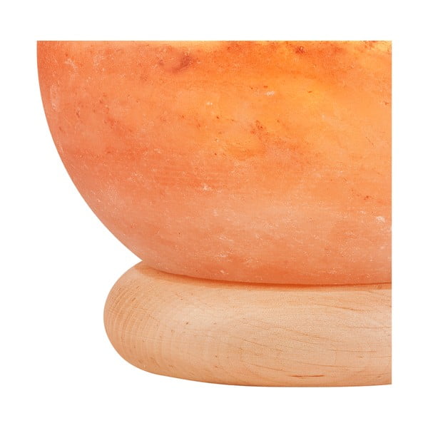 Oranžová solná lampa, výška 16 cm Sally – LAMKUR-image-4