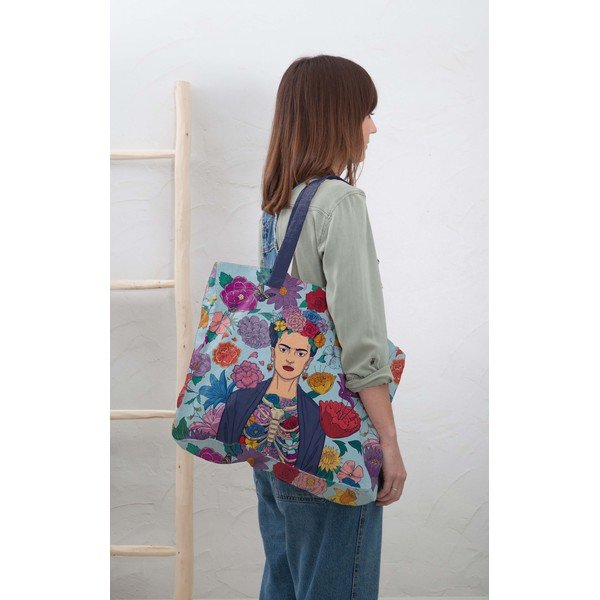 Lněná nákupní taška Mexican Vibes – Madre Selva-image-1