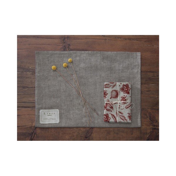 Sada 4 látkových ubrousků s příměsí lnu Really Nice Things Red Peppers, 43 x 43 cm-image-1