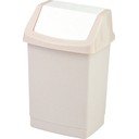 Béžový plastový odpadkový koš 25 l Click-It – Curver