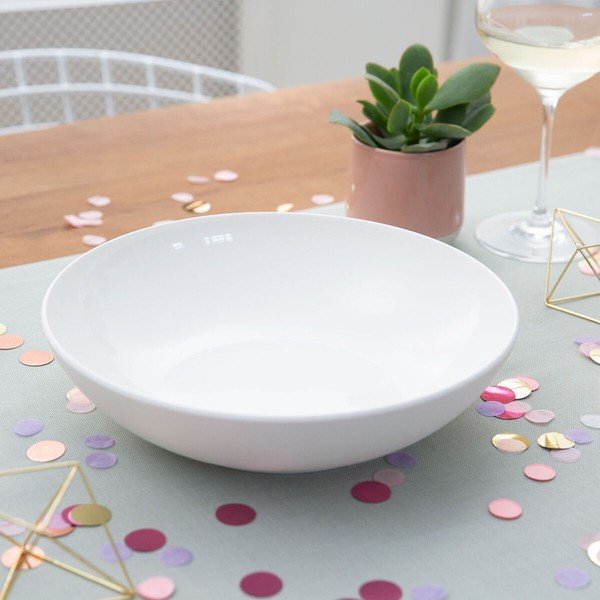 Servírovací bílá porcelánová miska Villeroy & Boch Uni, ⌀ 26 cm-image-1