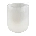 Krémový skleněný kelímek na zubní kartáčky Opal – Mette Ditmer Denmark