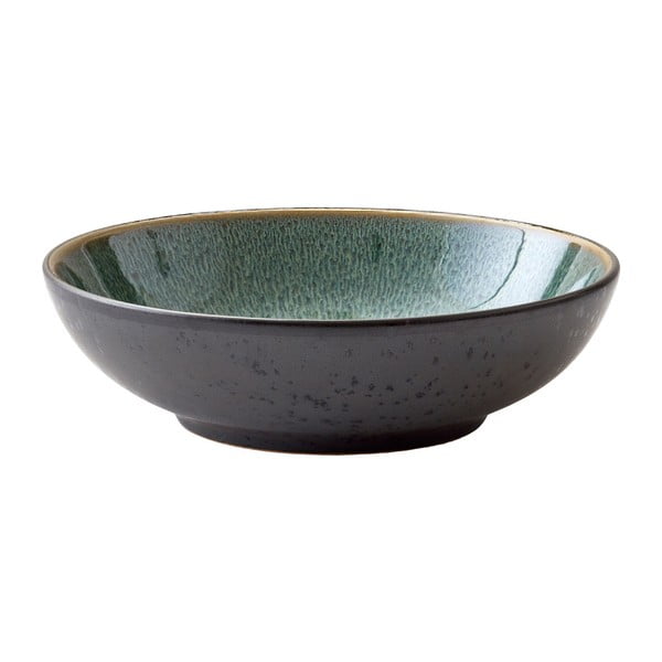 Zelená/černá miska z kameniny 1 l Gastro Green/Black – Bitz