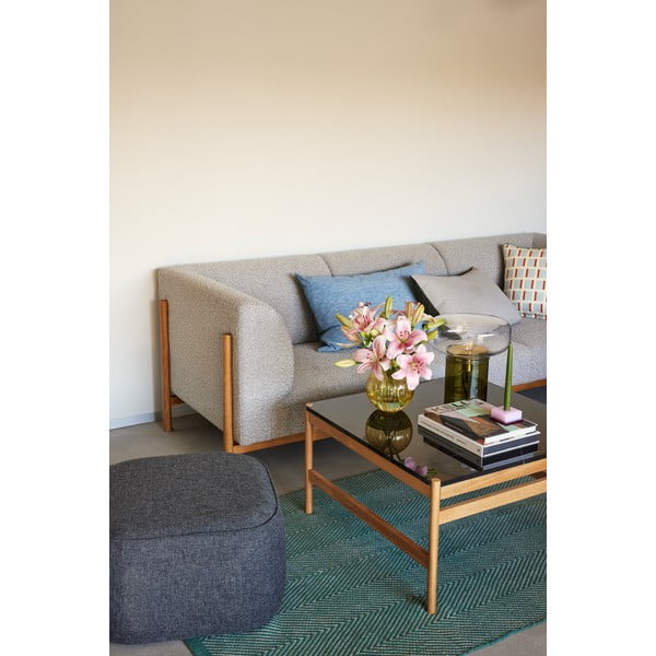 Mramorový konferenční stolek v černo-přírodní barvě 80x80 cm Raw – Hübsch-image-2