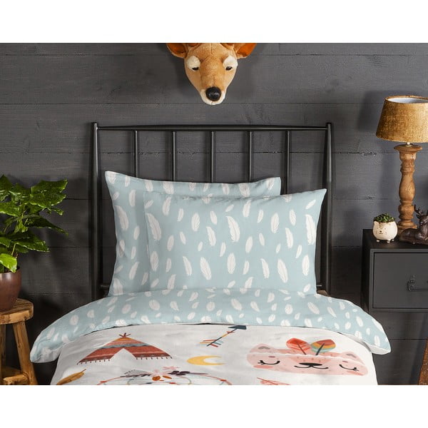 Flanelové dětské povlečení na jednolůžko 140x200 cm Dreamy – Good Morning-image-2