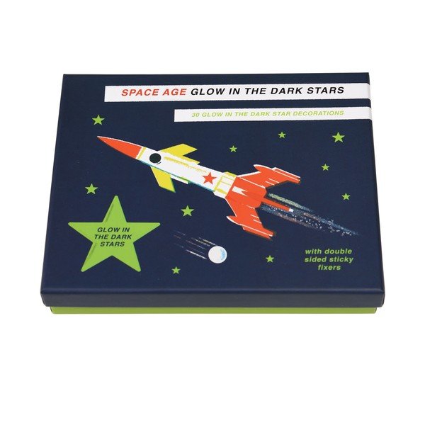 Sada samolepek svítících ve tmě Rex London Space Age Glow-image-1