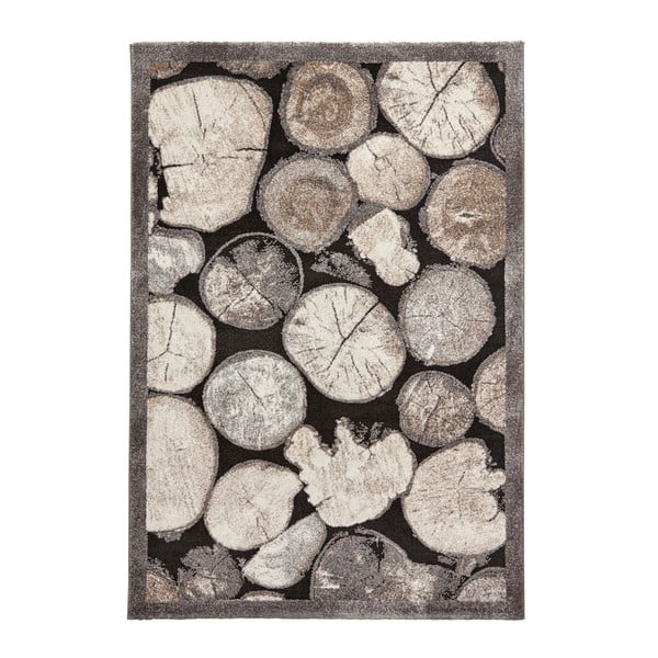Šedý koberec 170x120 cm Woodland - Think Rugs