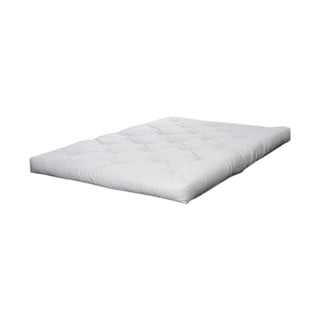 Krémově bílá futonová matrace Karup Basic, 200 x 200 cm