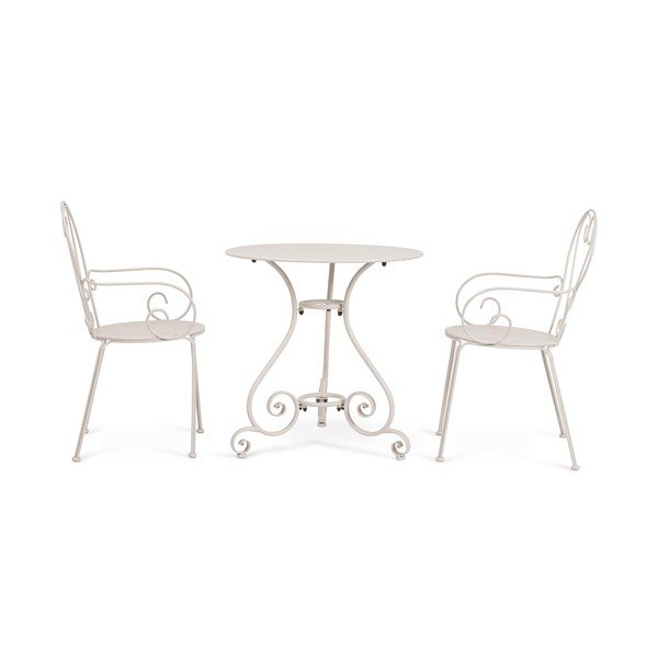 Ocelový kulatý zahradní stolek ø 70 cm Etienne – Bizzotto-image-2