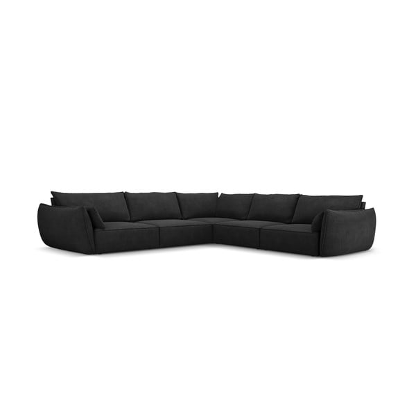 Tmavě šedá rohová pohovka (variabilní) Vanda – Mazzini Sofas-image-2