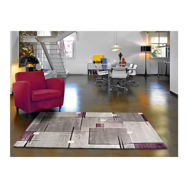 Šedo-fialový koberec Universal Detroit, 80 x 150 cm-image-1