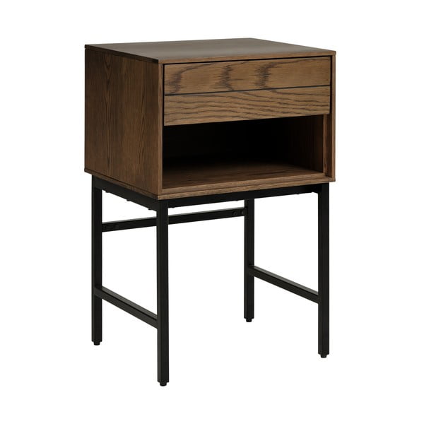 Odkládací stolek s deskou v dubovém dekoru 40x45 cm Modica – Unique Furniture-image-3